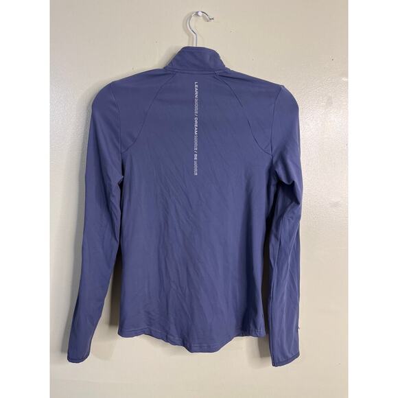 Alphalete purple zip up jacket, size xs - Picture 3 of 9